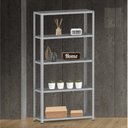 Ver imagem 2 de Estante para Livros com Estrutura Metálica 5 Prateleiras