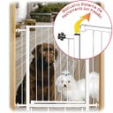 Ver imagem 6 de GRADE PORTÃO PET BEBÊ DIVISOR AMBIENTE 143 A 148 CM BRANCO