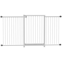 GRADE PORTÃO PET BEBÊ DIVISOR AMBIENTE 143 A 148 CM BRANCO - 3