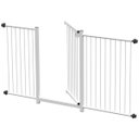 Ver imagem 1 de GRADE PORTÃO PET BEBÊ DIVISOR AMBIENTE 143 A 148 CM BRANCO