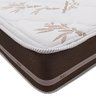 Cama Box com Baú Solteiro King branco + Colchão De Molas Anjos Classic Superlastic - 5