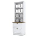 Ver imagem 3 de Cristaleira 71,5cm 2 Portas 2 Gavetas Emily Henn