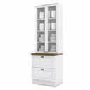 Ver imagem 1 de Cristaleira 71,5cm 2 Portas 2 Gavetas Emily Henn