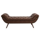 Ver imagem 5 de Puff Recamier 140cm Vêneto P02 Sintético Camel - Mpozenato