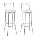 Ver imagem 2 de Kit 2 Banquetas BC51-a A102 Cromada/Branco