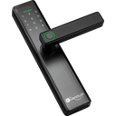 Ver imagem 4 de Fechadura Eletronica Smart Wifi App Tuya com Biometria Kuanttum Delta Pro