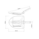 Ver imagem 3 de Pá de Bico Tramontina 460-30 em Aço sem Cabo Tramontina