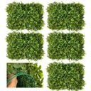 Ver imagem 3 de 5 Placas Artificiais Alta Qualidade Jardim Vertical Premium para Decoração de Parede Área Gourmet