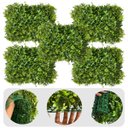 Ver imagem 1 de 5 Placas Artificiais Alta Qualidade Jardim Vertical Premium para Decoração de Parede Área Gourmet