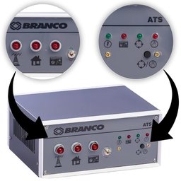 Painel Ats Controle Automático Gerador Branco Bd7000 Bd8000e Mono 220v - 2