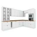 Ver imagem 2 de Cozinha Modulada 10 Peças 14 Portas 7 Gavetas S/ Tampo Americana Henn