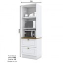 Ver imagem 6 de Cozinha Modulada 10 Peças 14 Portas 7 Gavetas S/ Tampo Americana Henn