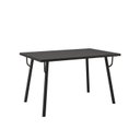 Ver imagem 2 de Conjunto Mesa Orbit com 4 Cadeiras de Jantar Tolix Industrial Aço Espresso Móveis