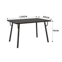 Ver imagem 6 de Conjunto Mesa Orbit com 4 Cadeiras de Jantar Tolix Industrial Aço Espresso Móveis