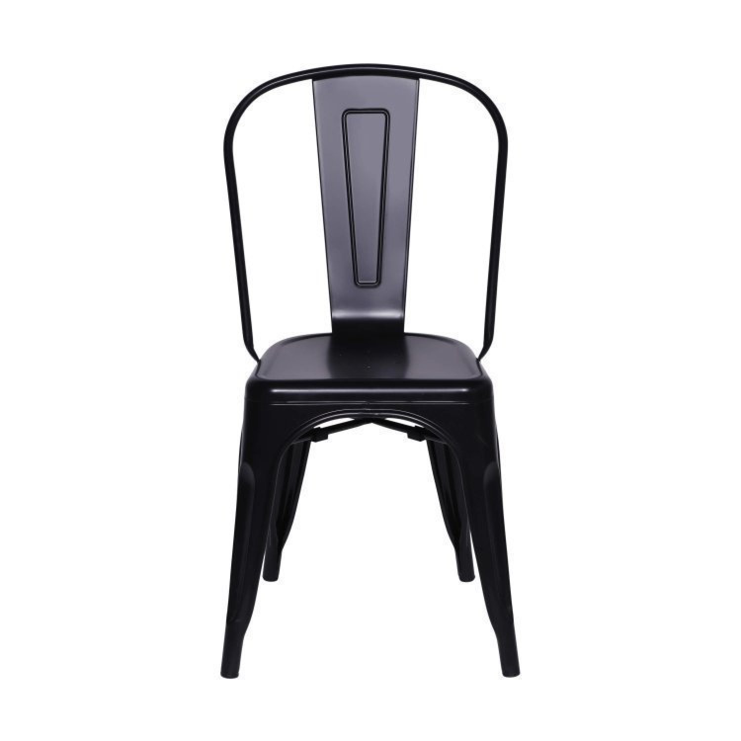 Conjunto Mesa Orbit com 4 Cadeiras de Jantar Tolix Industrial Aço Espresso Móveis - 11