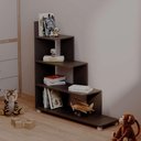 Ver imagem 3 de Estante Infantil Organizadora Livreiro Preta para Quarto