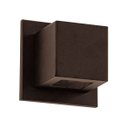 Ver imagem 4 de Arandela Box Cubo Pequena 2 Fachos Marrom Parede Muro St1318