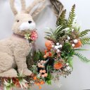 Ver imagem 3 de Guirlanda Decorativa de Páscoa Coelho Enfeite Arranjos 60cm