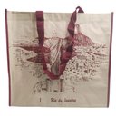 Ver imagem 2 de Bolsa Ecologica Kit 15 Unidades Sacola Ecobag de Ombro Reutilizavel Multiuso Dobravel Alça Compras