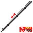 Ver imagem 1 de Haste Prolongadora em Ferro 80cm Para Perfuradores de Solo Com Diâmetro do Encaixe de 20mm