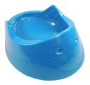 Ver imagem 1 de Comedouro Plástico Cara Do Gato 200 Ml - Azul Furação Pet