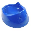 Ver imagem 3 de Comedouro Plástico Cara Do Gato 200 Ml - Azul Furação Pet