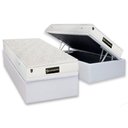 Ver imagem 1 de Cama Box Baú Solteiro: Colchão Molas Masterpocket Ensacadas Luckspuma Satisfaction Plus White +