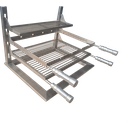 Ver imagem 2 de Churrasqueira Apoio Flutuante Aço Inox Soldado Escovado 60