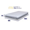 Ver imagem 2 de Colchão Durban Espuma D28 Solteiro 88x188x19 King House