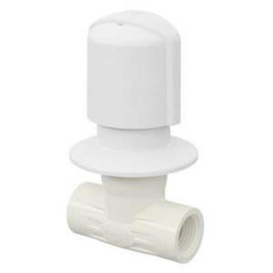 Registro de Chuveiro PVC Tigre Branco - 25mm