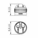 Ver imagem 7 de Afiador de Facas Profio Tramontina com Base Antideslizante