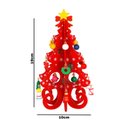 Ver imagem 2 de Kit 3 Enfeite de Madeira Árvore de Natal 19x10cm