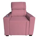 Ver imagem 3 de Poltrona Retratil e Reclinavel com Porta Copo Maisa Rosa