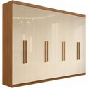 Ver imagem 1 de Guarda-roupa Roupeiro Maxel Paris 8 Portas 4 Gavetas 100 Mdf