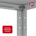 Ver imagem 6 de Estante para Livros com Estrutura Metálica 5 Prateleiras