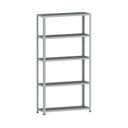 Ver imagem 3 de Estante para Livros com Estrutura Metálica 5 Prateleiras