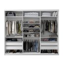 Ver mais imagens de Guarda Roupa Casal com Espelho 3 Portas 100% MDF BP Altdorf