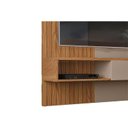 Ver imagem 4 de Painel para TV Tito até 65 Polegadas Griz/Carvalho - DJ Móveis