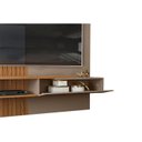 Ver imagem 3 de Painel para TV Tito até 65 Polegadas Griz/Carvalho - DJ Móveis