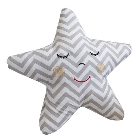 Almofada Decorativa Estrela Chevron