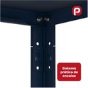 Ver imagem 6 de Estante para Livros com Estrutura Metálica 5 Prateleiras