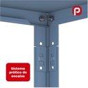 Ver imagem 6 de Estante para Livros com Estrutura Metálica 5 Prateleiras