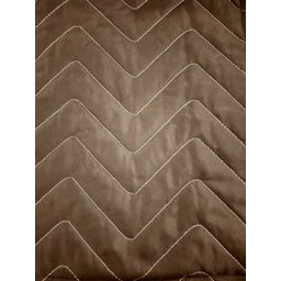 Par de Capa Porta Travesseiro Matelado Microfibra com Abas Cama Posta:marrom - 3