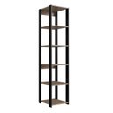 Ver mais imagens de Guarda Roupa Closet 2 Peças com 1 Cabideiros 2 Gavetas e 6 Nichos Easy Bege/Preto/Montana