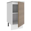 Ver imagem 5 de Balcão Madesa Stella 40 cm 1 Porta Branco/Rustic