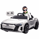 Ver imagem 2 de Carro Eletrico Zippy Toys Audi Rs E-tron Gt 12v Branco Controle