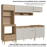 Cozinha Completa Modulada 5 Peças com Torre Quente para 2 Fornos e Espaço para Cooktop Veneza Modulada - 12