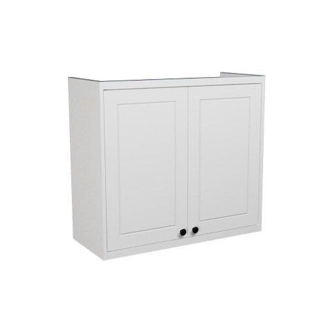 Armário Aéreo P/ Cozinha Évora Ph 3123 C/ 2 Portas 80cm Branco - Herval
