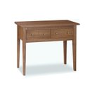 Ver imagem 2 de Aparador 100cm 2 Gavetas Colonial Marrom/Amêndoa