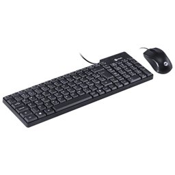 Teclado + Mouse Dynamic Abnt2 1000 Dpi Usb 1.8 Metros Preto - 7